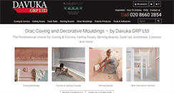 Desktop Screenshot of decorative-coving.co.uk